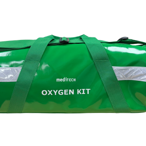 wipe clean, green, oxygen kit bag, medical equipment