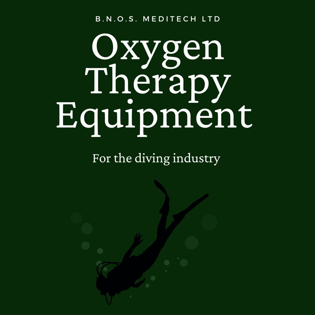 Oxygen therapy equipment for the diving industry