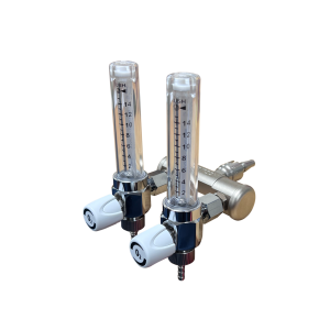 dual, flow selector, bobbin style, oxygen, medical air